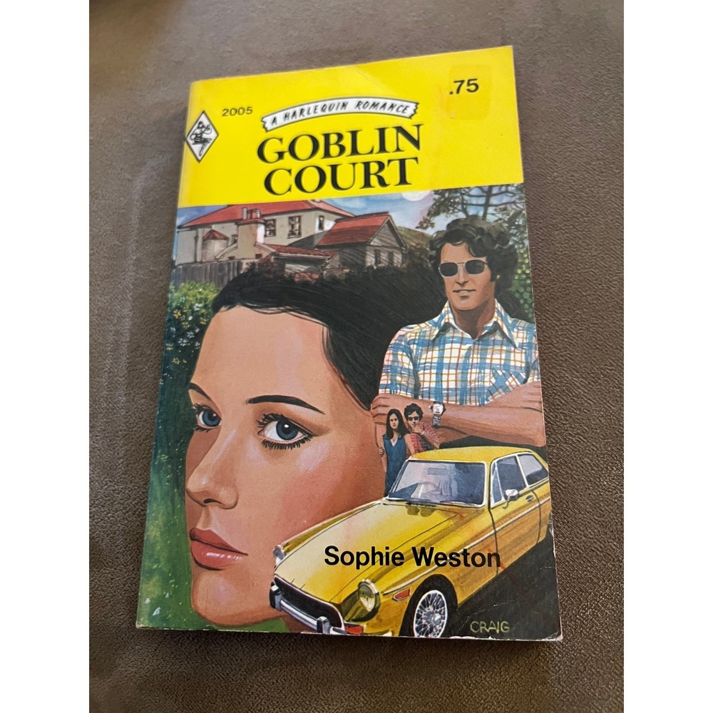 Goblin‎ Court, Sophie Weston, vintage harlequin romance novel #2005